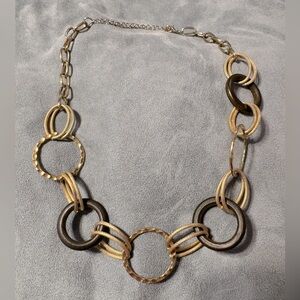 Vintage Avon multi ring necklace